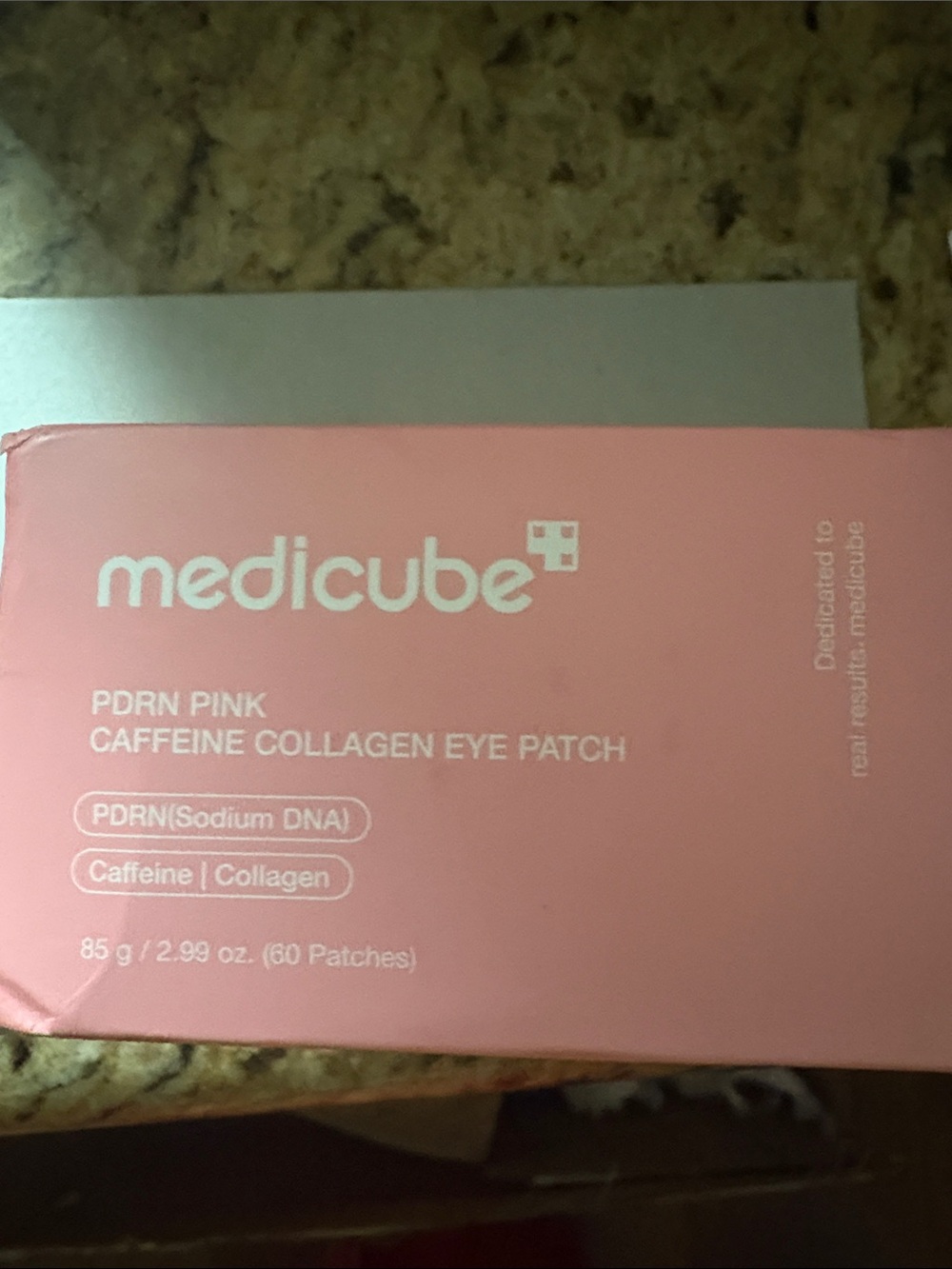 Medicube PDRN Pink Caffeine Collagen Eye Patch - Pink